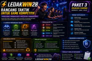 LEDAKWIN28: Rancang Taktik Game Kompetitif